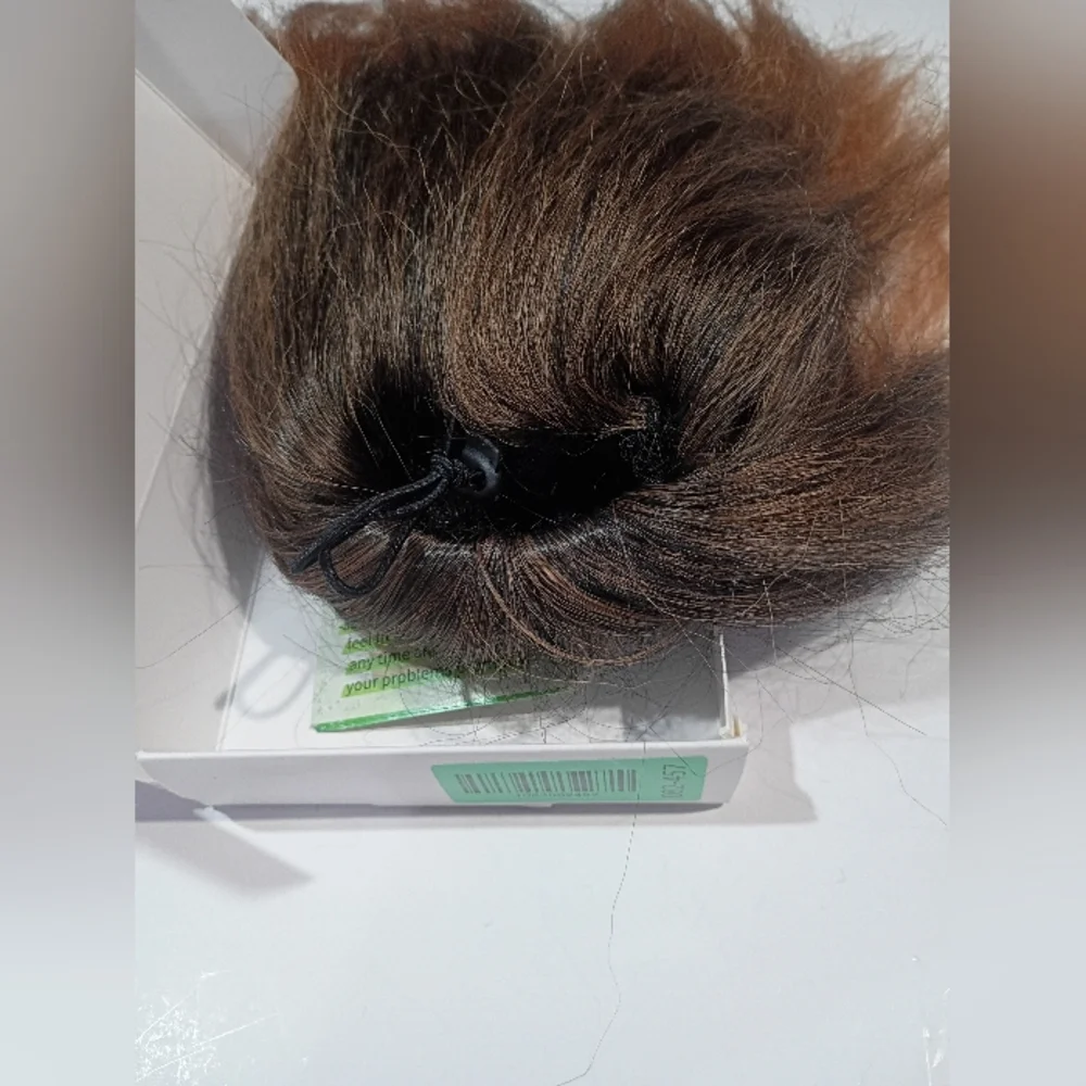 Yaki Straight Drawstring Ponytail 12” Clip-In T27‎